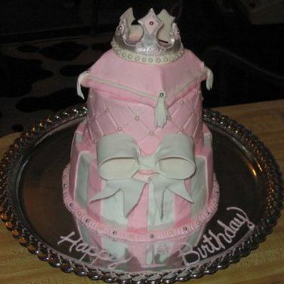 Princess 1St Birthday Cake!!