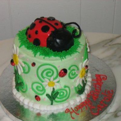 Ladybug Cake