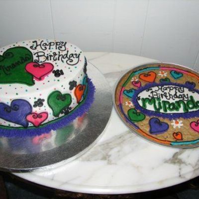 Matching Cookie And Cake