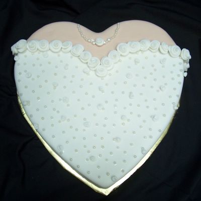 Bridal Shower Gown Cake