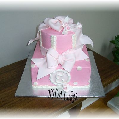 Bows And Roses With Monogram....