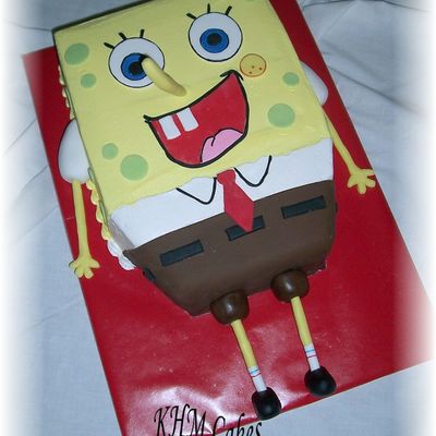 Sponge Bob Birthday Cake