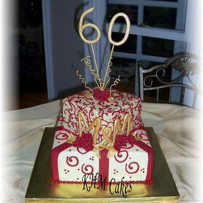 60Th Birthday Cake