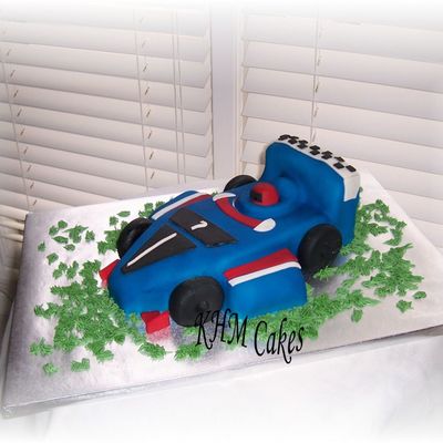 Racecar Birthday Cake