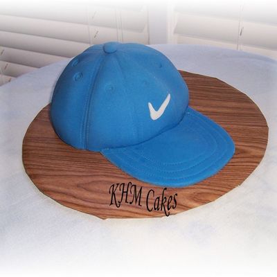 Nike Baseball Cap Birthday Cake