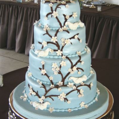 Beth's Wedding Cake