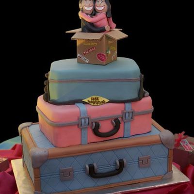Luggage Cake