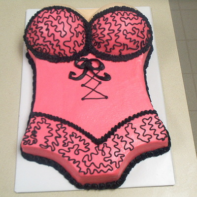 Lingerie Cake For Bridal Shower