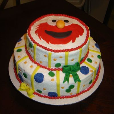 Elmo Cake