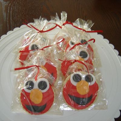 Elmo Cookies
