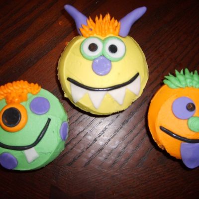 Monster Cupcakes