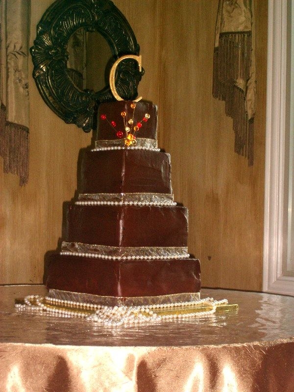 Chocolate Wedding Cake