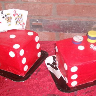 Casino Theme Cake