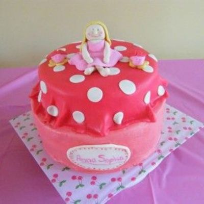 Pink Birthday Cake