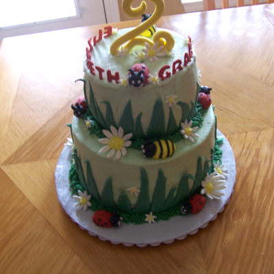 Spring Birthday Cake