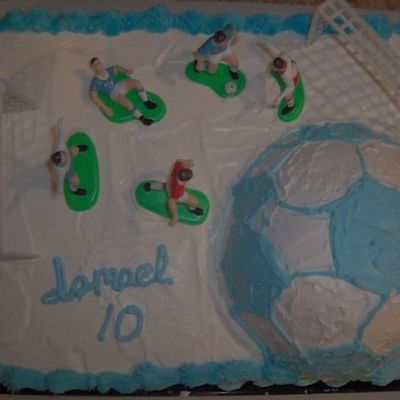 Soccerball Cake