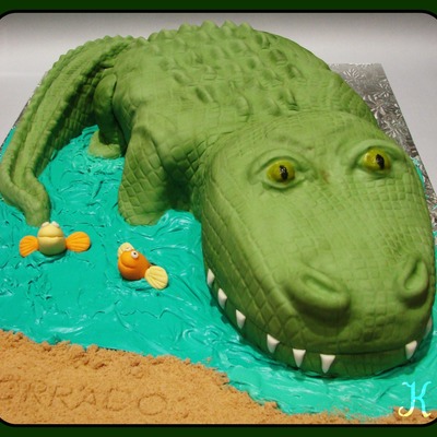 Alligator Cake