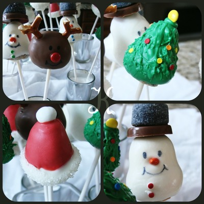 Christmas Cake Pops