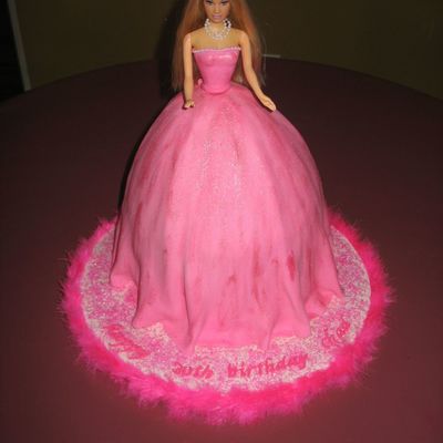 Barbie Doll Cake