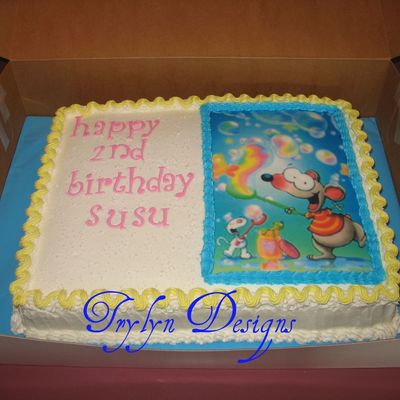Toopy & Binoo Birthday Cake