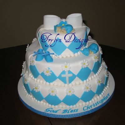 Christopher Christening Cake