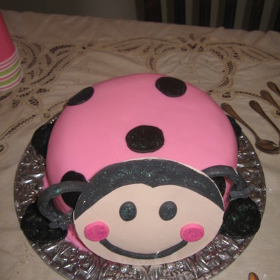 Ladybug Cake