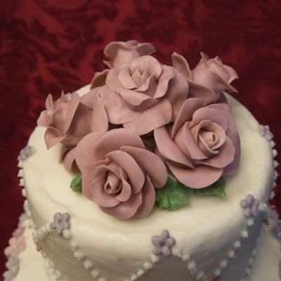 My First Fondant Roses