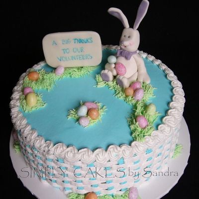 Easter Bunny Cake