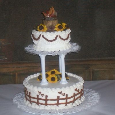 Cowboy Wedding Cake
