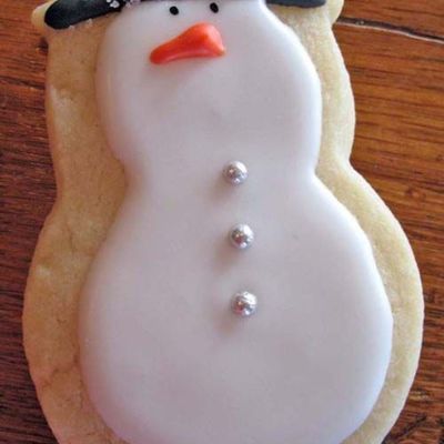 Snowman Cookie