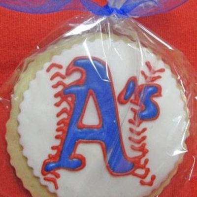 Baseball Cookie