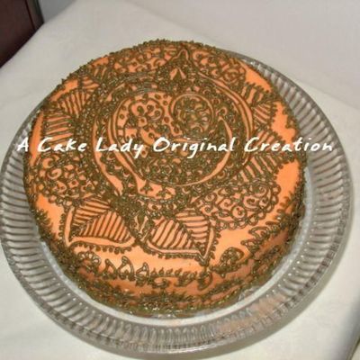 Mehendi Cake