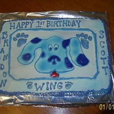 Blues Clues Cake