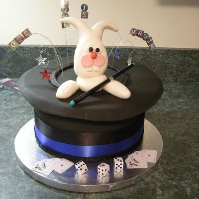 Magic Grooms Cake