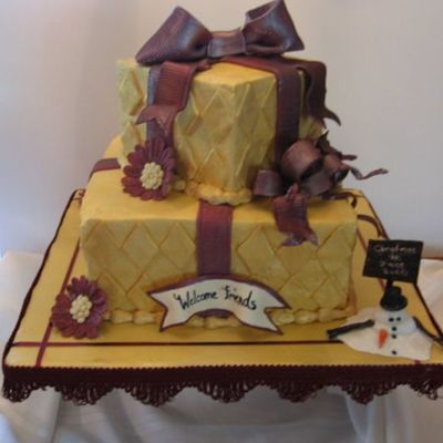 Christmas In June Sucks Cake