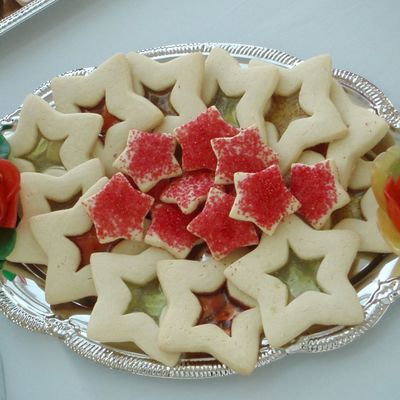 Star Glass Cookies