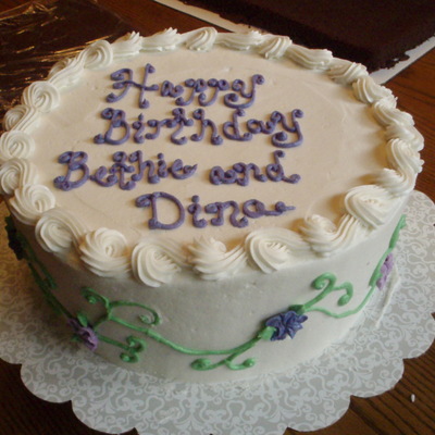 Buttercream Birthday Cake