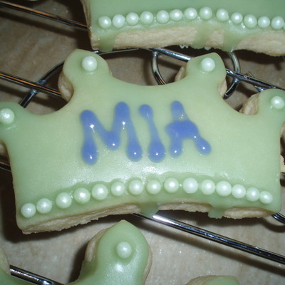 Princess Crown Cookies