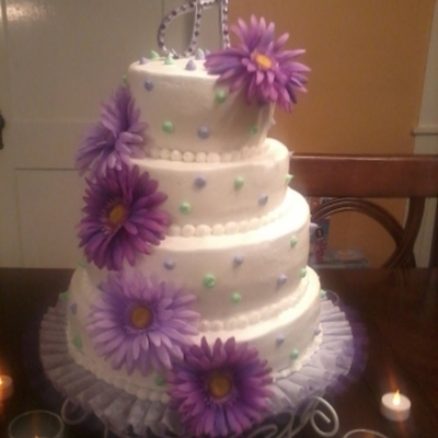 Quince Birthday Cake