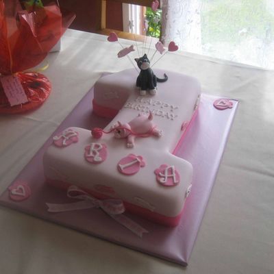 Kittykat Birthday Cake
