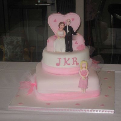 Love Seat Wedding Cake