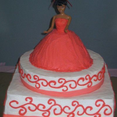 My Sister's Quinceanera Cake