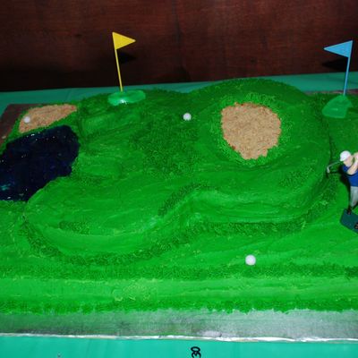30Th Bday Golf Cake