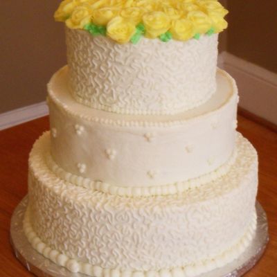 My First Wedding Cake!