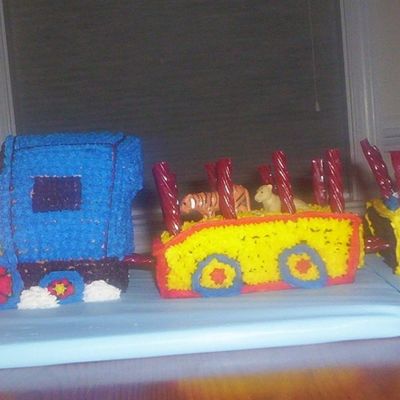 3D Train Cake