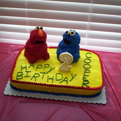 Sesame Street Cake