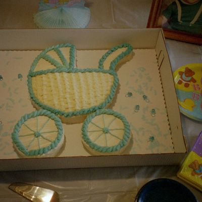 Baby Stroller Cake