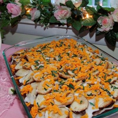 My Son In Law And Daughter Eat Hamburger Helper All Of The Time So For The Grooms Cake I Wanted To Make A Casserole That Would Look Lik