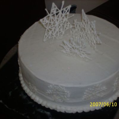 Snowflake Cake