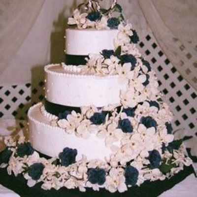 Gel Dot Wedding Cake #2!